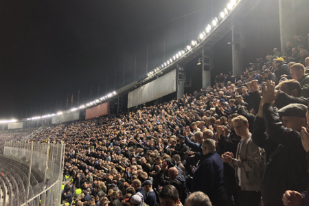 Is the Camp Nou the worst ground for away fans in Europe?