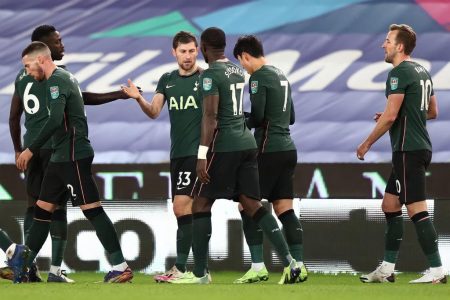 Kane Stokes Spurs Bid For Silverware